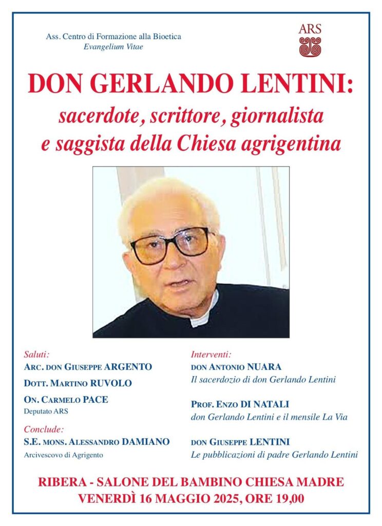 Le pubblicazioni di don Gerlando Lentini*